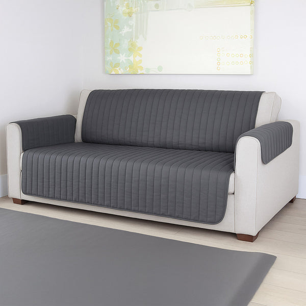 COUVRE FAUTEUIL ET CANAPÉ WATERPROOF MARRON (3) & COUVRE CANAPÉ WATERPROOF 3 PLACES