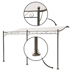 AUVENT EN FER FORGE 4 X 3 M (1)