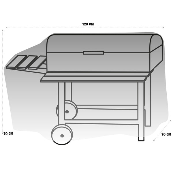 HOUSSE BARBECUE PLASTIQUE BLANC (3)