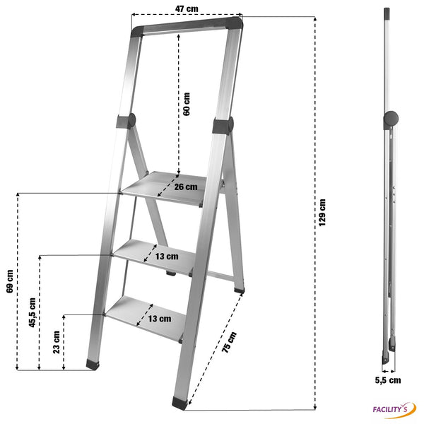 MARCHEPIED ALU SLIM 3 MARCHES (3)
