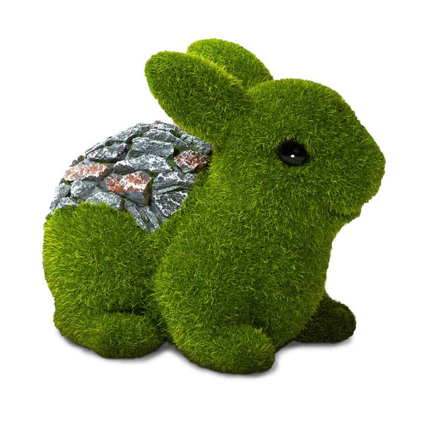 ANIMAL MINIATURE GAZON SYNTHÉTIQUE (1) & LAPIN MINIATURE GAZON SYNTHÉTIQUE