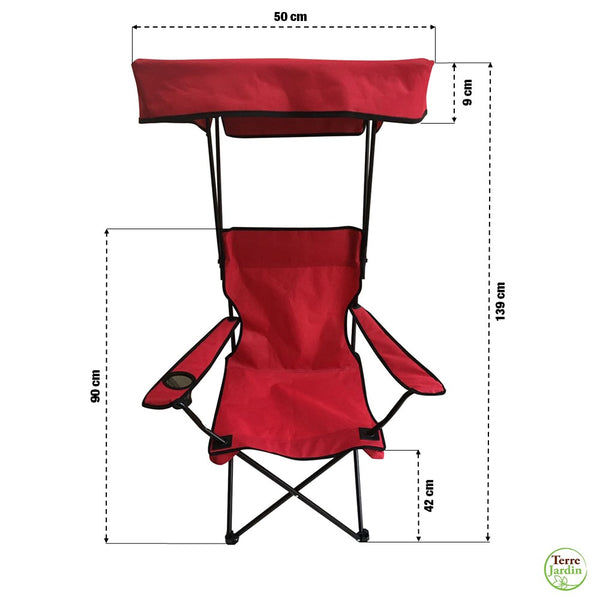 FAUTEUIL PLIANT PARE-SOLEIL (4)