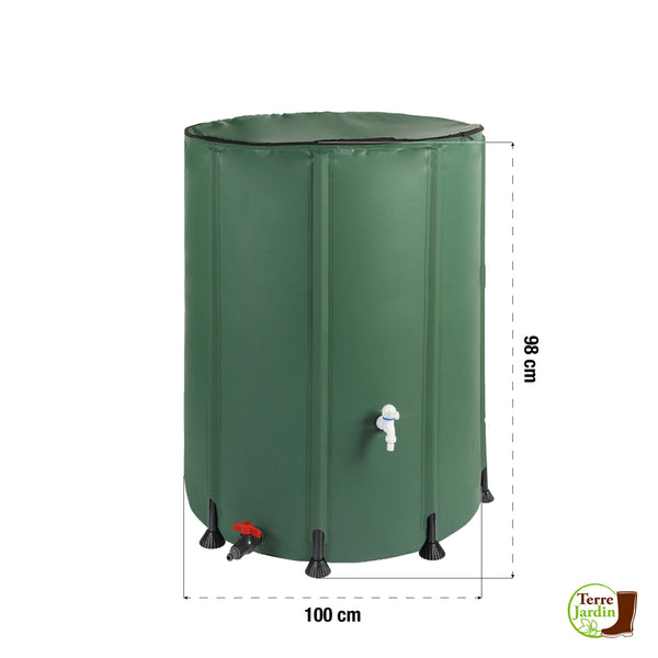 RÉCUPÉRATEUR D’EAU PLUVIALE PLIABLE (14)