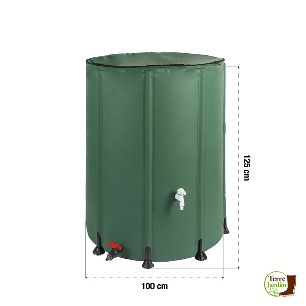 RÉCUPÉRATEUR D’EAU PLUVIALE PLIABLE (15)