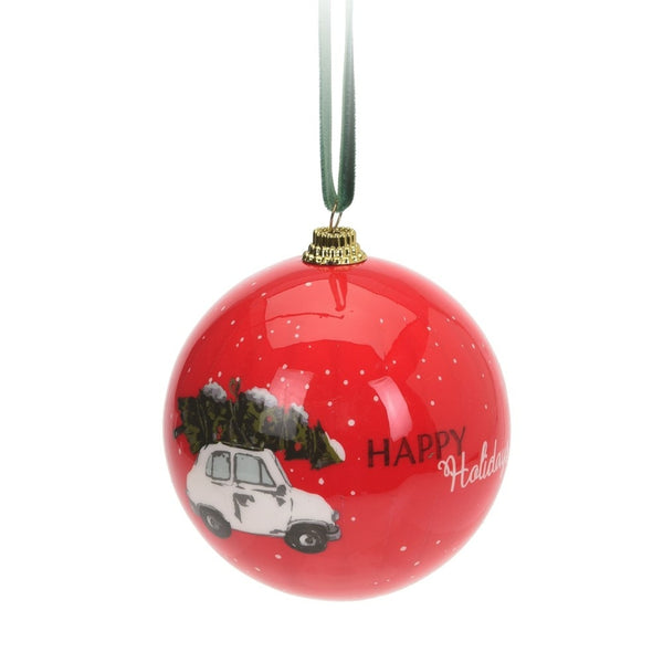 BOULE DE NOËL AVEC DESSINS (1)