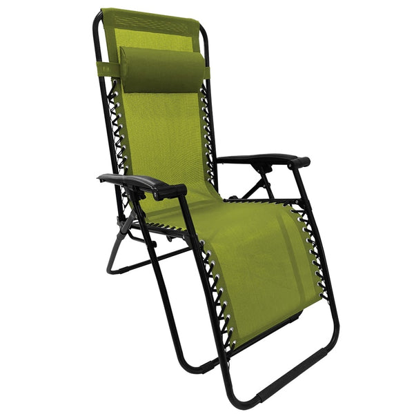 FAUTEUIL TRANSAT PLIANT ANIS AVEC ACCOUDOIRS
