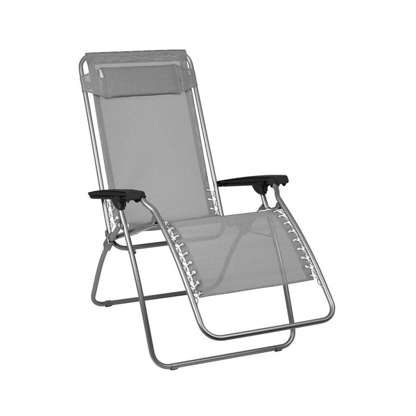 FAUTEUIL TRANSAT TEXTILÈNE GRIS