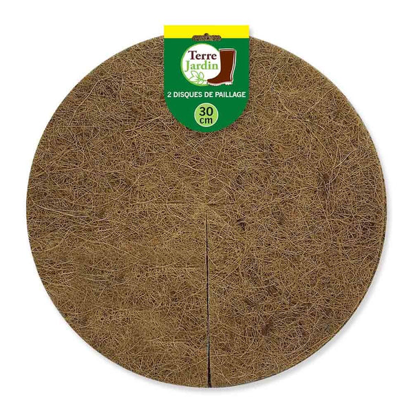DISQUES DE PAILLAGE Ø 30 CM X2