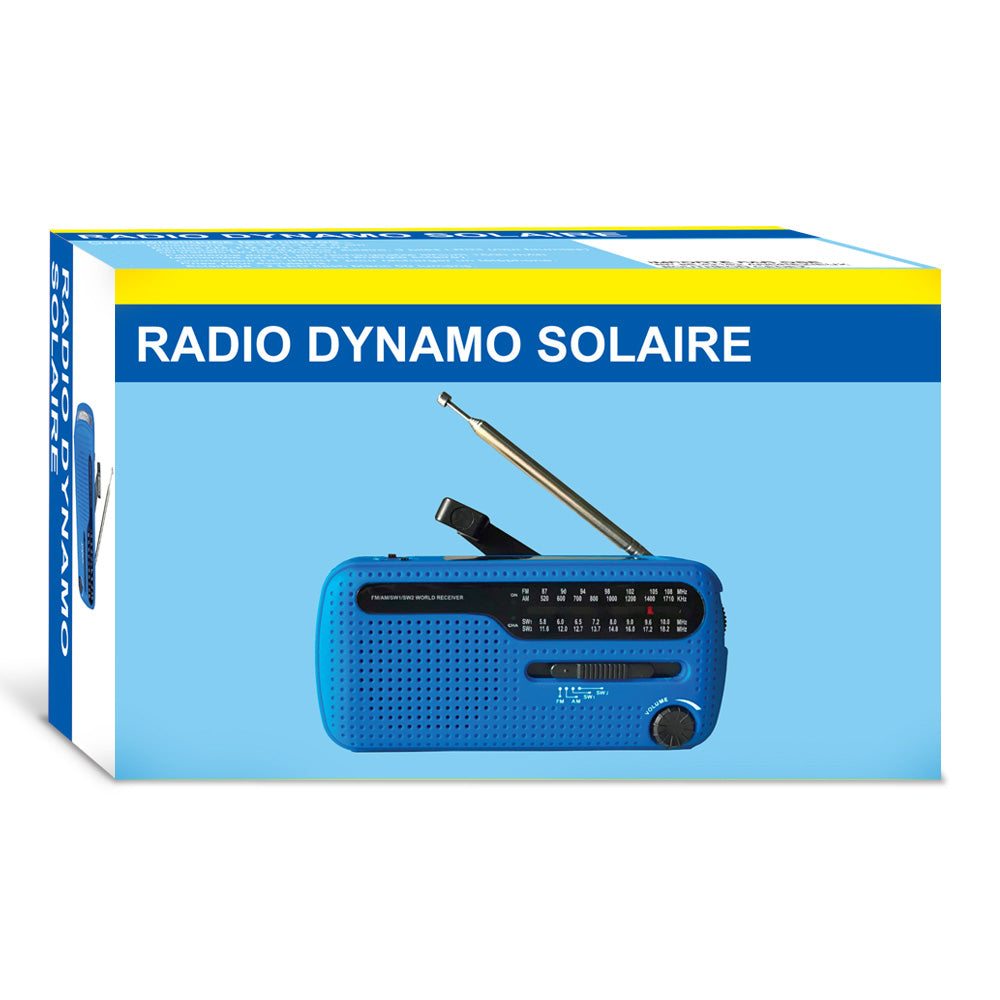 RADIO DYNAMO SOLAIRE D'URGENCE
