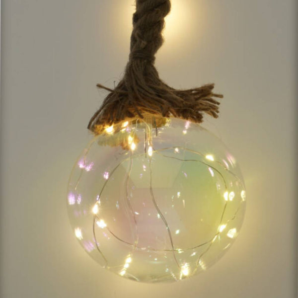 CORDE AVEC BOULE EN VERRE À PILES (4)