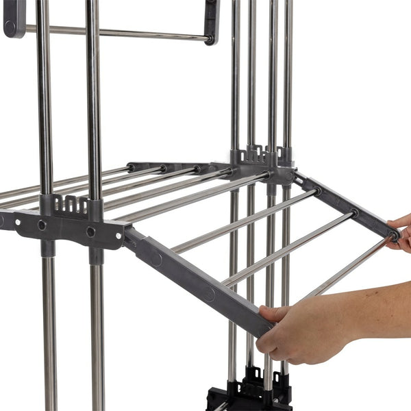 SÉCHOIR EXTENSIBLE GIGA GRIS (6)