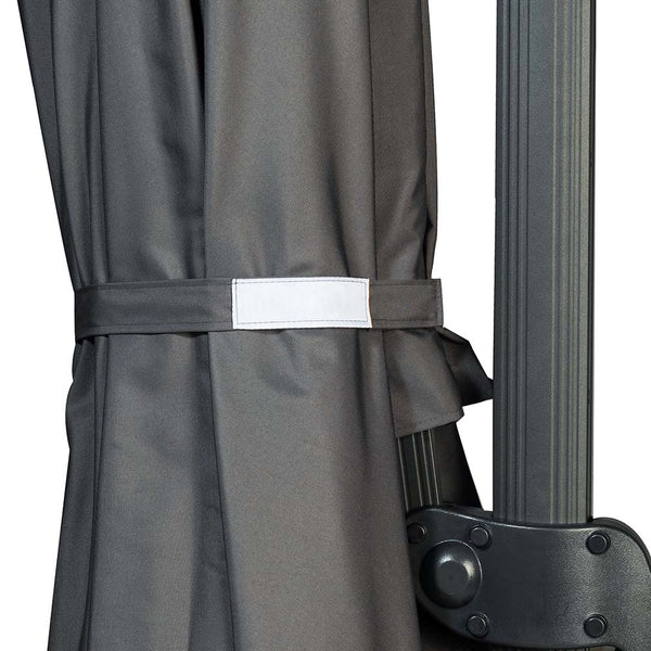 PARASOL DÉPORTÉ 3X4 M AVEC HOUSSE (8)