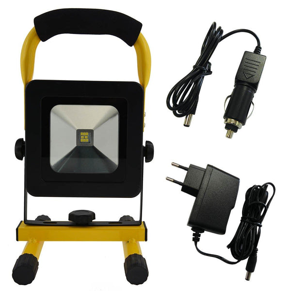 PROJECTEUR LED ELECTRIQUE RECHARGEABLE 10 W (1)