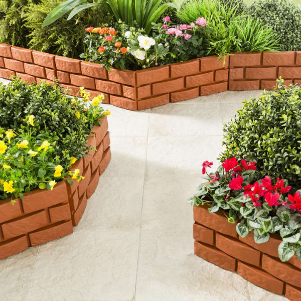 BORDURETTES IMITATION BRIQUE, Lot de 4 (3)