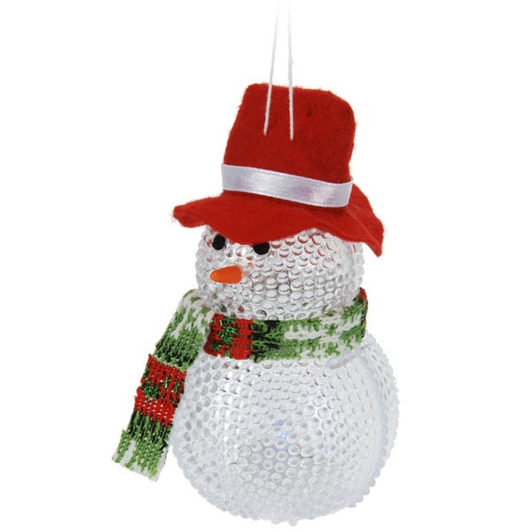BONHOMME DE NEIGE AVEC BONNET LED (3)