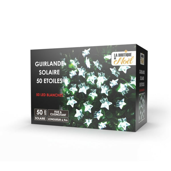 GUIRLANDE SOLAIRE ÉTOILES LED (1)