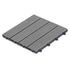 DALLES CLIPSABLES EFFET BOIS X5 & DALLES CLIPSABLES EFFET BOIS X5 GRISES