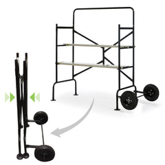 ÉCHAFAUDAGE ROULANT 2 NIVEAUX (1)