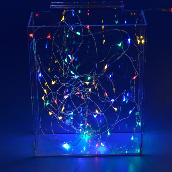 GUIRLANDE ÉLECTRIQUE CUIVRE 50 LED BI-COULEURS (1)