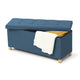 BANQUETTE COFFRE AVEC PIEDS