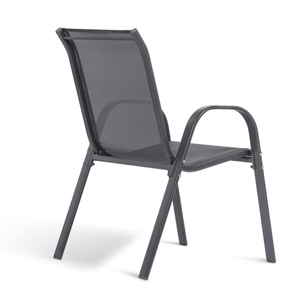 CHAISES TEXTILÈNE EMPILABLES X6 (6)