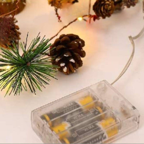 GUIRLANDE POMME DE PIN LED (2)