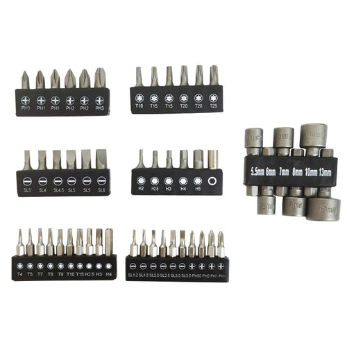 COFFRET TOURNEVIS LED PORTE-EMBOUT MAGNÉTIQUE TÉLESCOPIQUE (1)