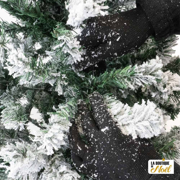 SAPIN ENNEIGÉ VERT (5)