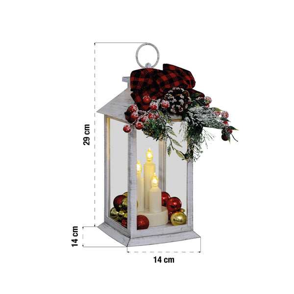 LANTERNE DÉCORATIVE 3 LED À PILES (2)