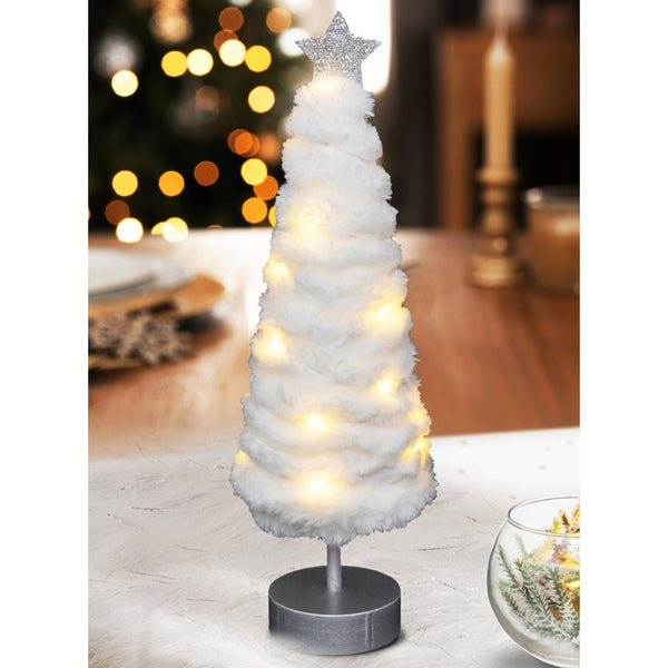 SAPIN FOURRURE BLANCHE LED (1)