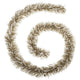 GUIRLANDE BRINS MIXTES OR ET BLANC