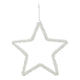 SUSPENSION ÉTOILE EN FOURRURE 20 LED