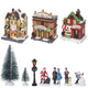 ENSEMBLE VILLAGE DE NOËL LED 17 PCS