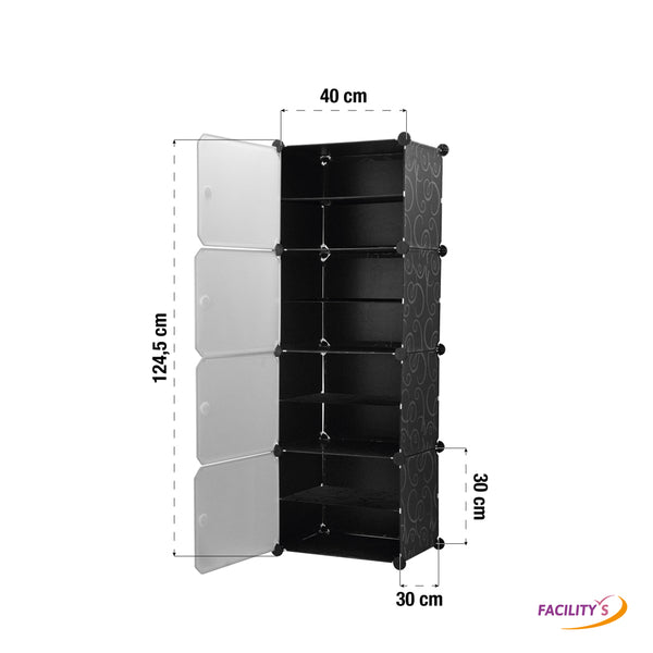 RANGEMENT À CHAUSSURES 16 PAIRES (3)