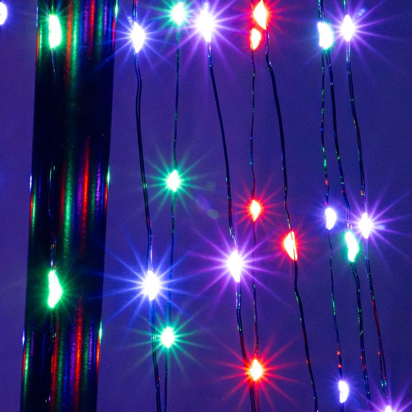 SAPIN ÉLECTRIQUE 610 LED MULTICOLORE (4)
