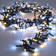 GUIRLANDE 200 LED BLANC FROID ET CHAUD À PILES