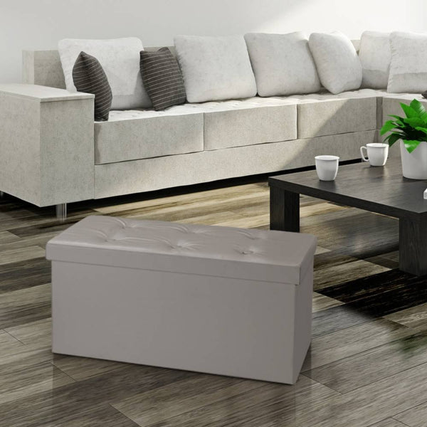 BANC COFFRE DE RANGEMENT IMITATION CUIR (6)