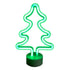 SAPIN NÉON À PILES