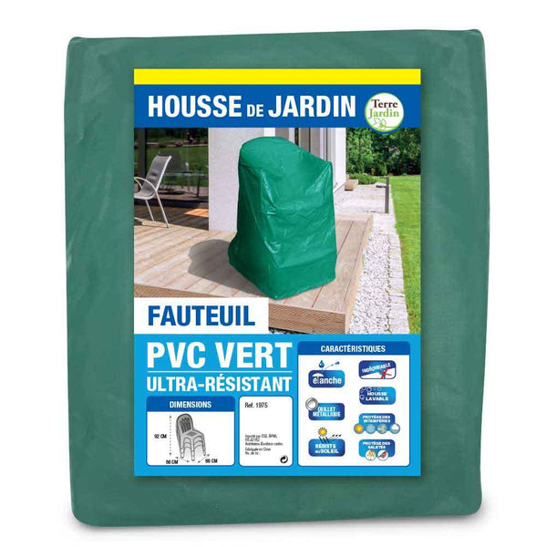 HOUSSE DE FAUTEUIL PVC VERT (1)