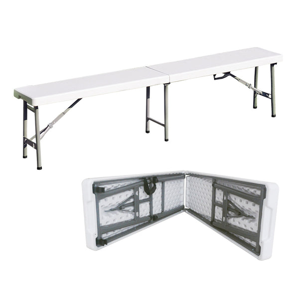 BANC PLIANT BLANC