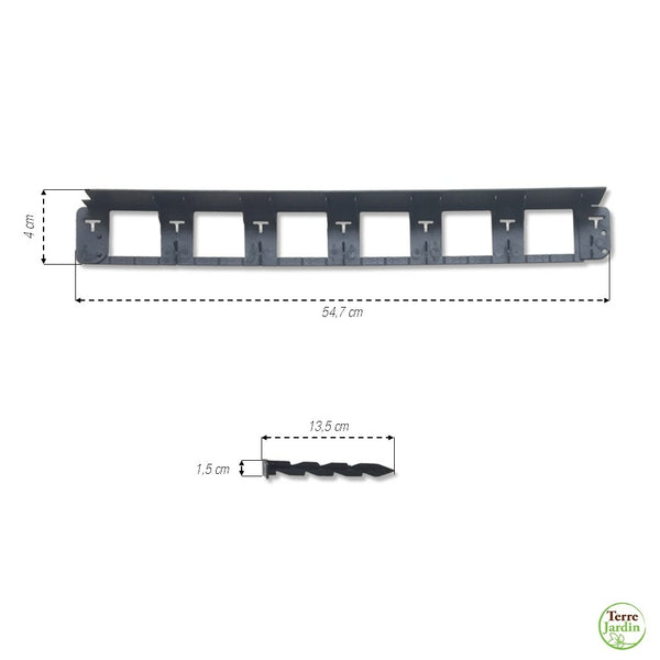 BORDURES DE JARDIN FLEXIBLES X8 (2)