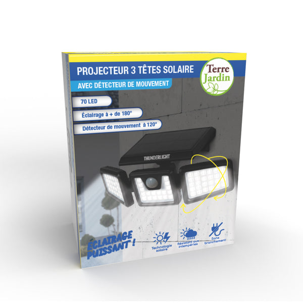 PROJECTEUR 3 TÊTES 70 LED (2)