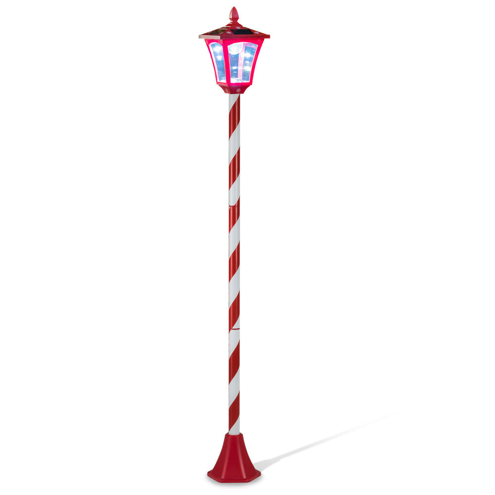 LAMPADAIRE SOLAIRE NOËL 1,2M