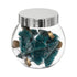 BOCAL DECO DE TABLE SAPIN 5CM X8 ARGENT