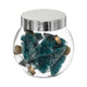 BOCAL DECO DE TABLE SAPIN 5CM X8 ARGENT