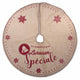 TAPIS DE SAPIN JUTE IMPRIME 90CM