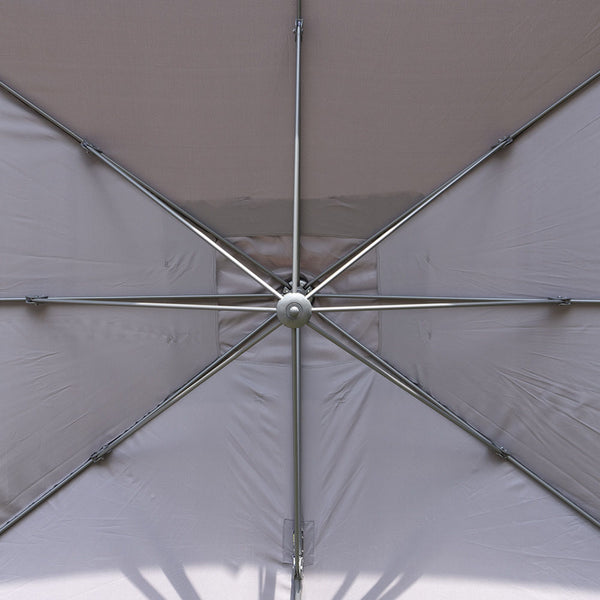 PARASOL DÉPORTÉ 3X4 M AVEC HOUSSE (5)