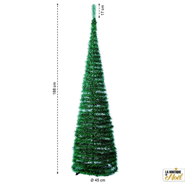 SAPIN POP-UP VERT 180 CM (3)