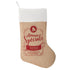 BOTTE JUTE IMPRIMÉE H. 45 CM