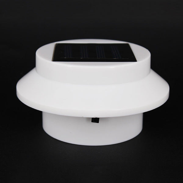 LAMPES DE GOUTTIERE SOLAIRES 3 LED COULEUR TELECOMMANDEES X2 (6)